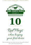10 Red Flags to Watch for When Buying Your First Horse