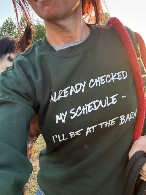 Long Sleeve Crew Neck Sweatshirt